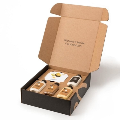 kopen Opvouwbare Gekleurde Golfkartonnen Verzenddozen voor Make-up 6x4x3 online vervaardiging