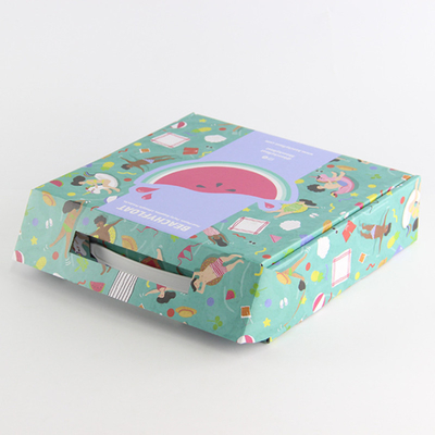 acheter Boîtes à lettres en carton recyclées, porte-documents avec ruban à poignée, boîtes à lettres imprimées écologiques fabrication en ligne