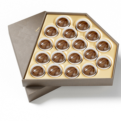 comprar VANISHING Impresión en forma de corazón Caja de chocolate personalizada lujo colorido rígido Fabricación en línea