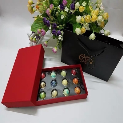 comprar Cajas de regalo de chocolate con inserción de plástico Fabricación en línea