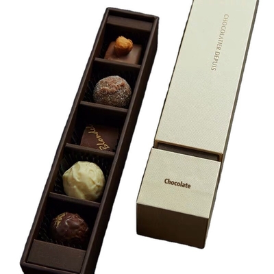 kaufen Schubladenart CMYK Weihnachten Süße Schachteln Leere Pralinen-Pappe Feiertags-Bonbon-Geschenkboxen Online-Herstellung