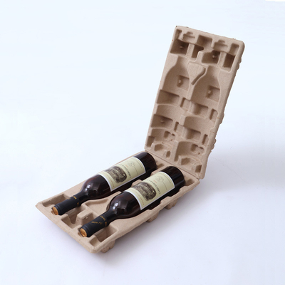 acheter Boîtes et inserts d'expédition de bouteilles de vin colorées de luxe recyclables avec logo fabrication en ligne