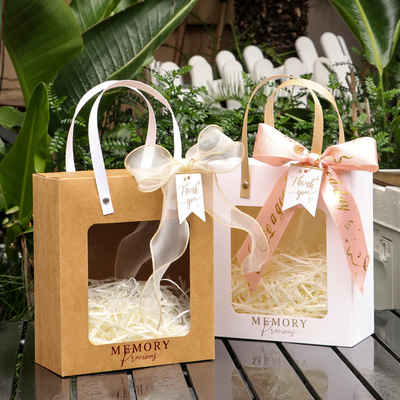 comprar Saco de Presente de Papel Personalizado Com Alças Reutilizável Para Mercearia Capacidade de 10kg Fabricação em linha