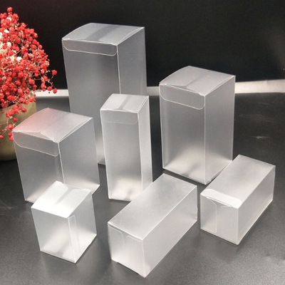 comprar Caixa de presente de PVC transparente PET plástico dobrável embalado a granel Fabricação em linha