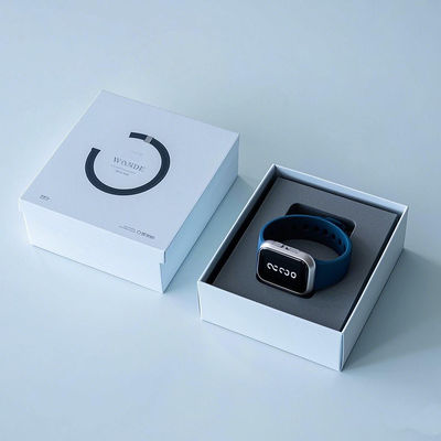 comprar Materiales reciclados ecológicos reutilizables Embalaje de papel Caja de regalo para productos digitales Fabricación en línea